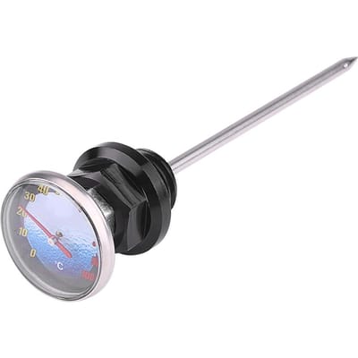 Oliepeilstok voor motorfietsen van aluminiumlegering voor 125cc crossmotor, rood