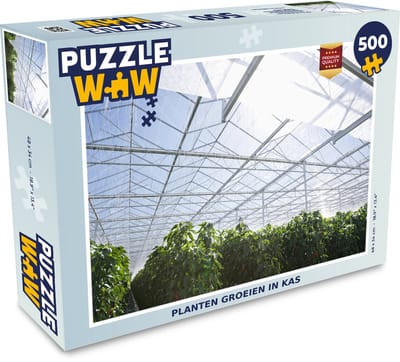 Puzzel Tomaten verbouwen - Legpuzzel - Puzzel 500 stukjes