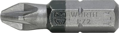 Wurth - Bit PZ C 6,3 (1/4) - C 6.3 PZ-bit (1/4 inch) x 10 st -