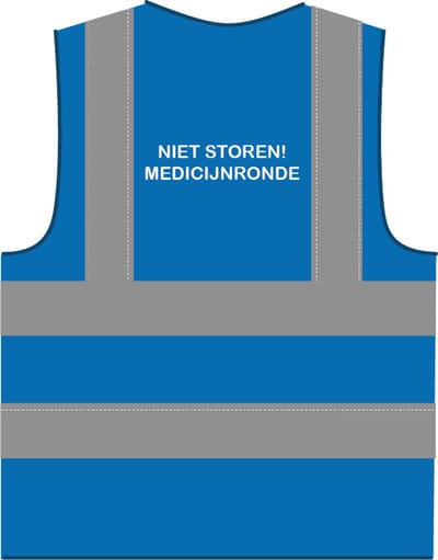 Medicatie hesje RWS koningsblauw