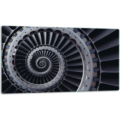 TMK ArtDeko - Schuurbeschermende Snijplank - 52x30 - Glas - Zwart