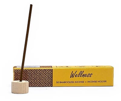 Yogi & Yogini naturals Kruidenwierook zonder bamboe met houder Wellness 34 g (per stuk)