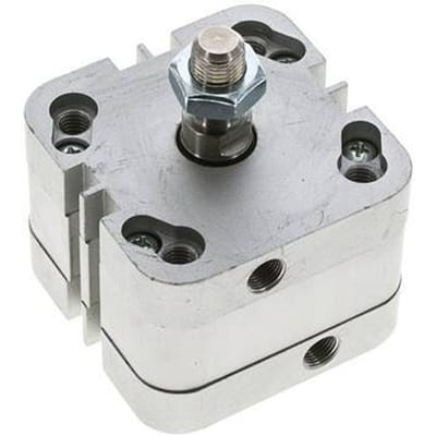 ISO 21287 Compacte Dubbelwerkende Cilinder 50-5mm - Magnetisch - Mannelijke Stang