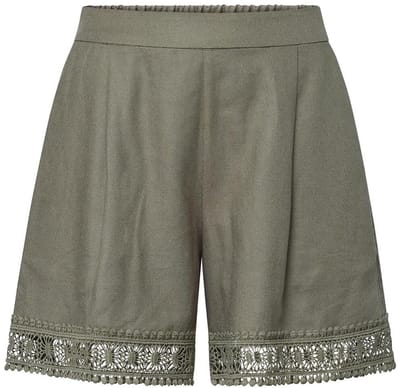 SisterS point Broek Ejba Sho 18565 Khaki Mel Dames Maat - XS