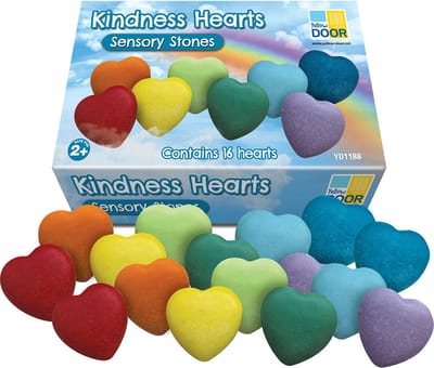Yellow Door Sensory Play Stenen - Kindness Hearts