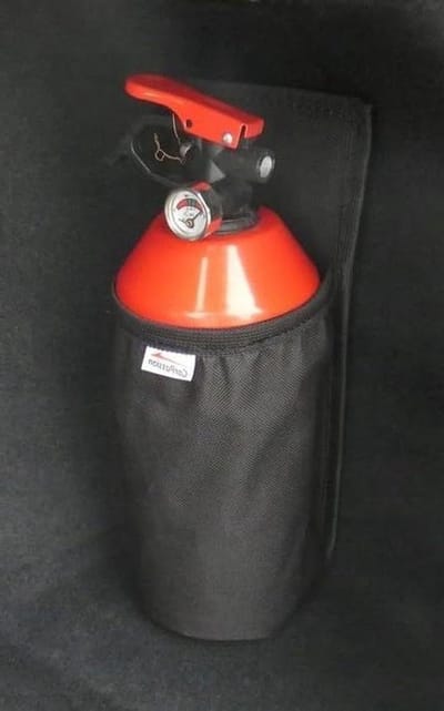 Brandblusser Houder - Auto Houder - Veilige Opslag - Hoge Kwaliteit - 270 mm - Zwart