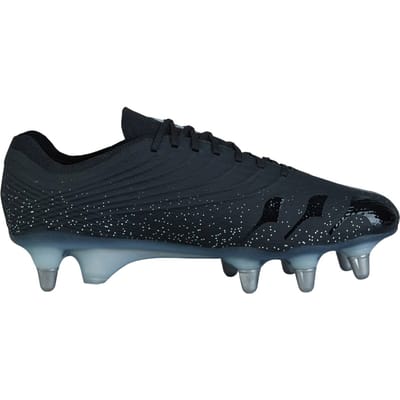 Canterbury Unisex Adult Stampede Groundbreak Elite Soft Ground Rugby Laarzen (Zwart/Zilver)