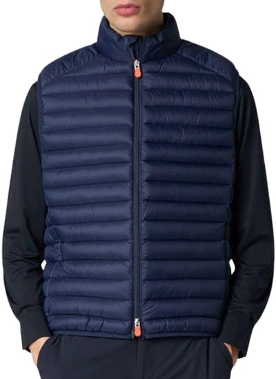 Save The Duck Bodywarmer Adam Navy - Maat XXL - Heren - Bodywarmers