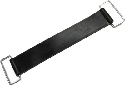 Batterij bevestigingsband - Accuband motor - Motorrijden - Hoge elasticiteit - 15x4cm - Zwart