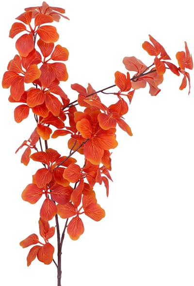 Clayre & Eef Kunstbloem Oranje Kunststof