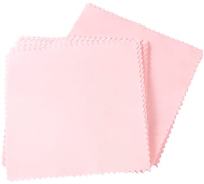 Store_9 - Brillenpoetsdoeken - Microvezel poetsdoeken - Ideaal voor brillen en schermen - Roze - Effectieve reiniging - Geschikt voor camera en sie...