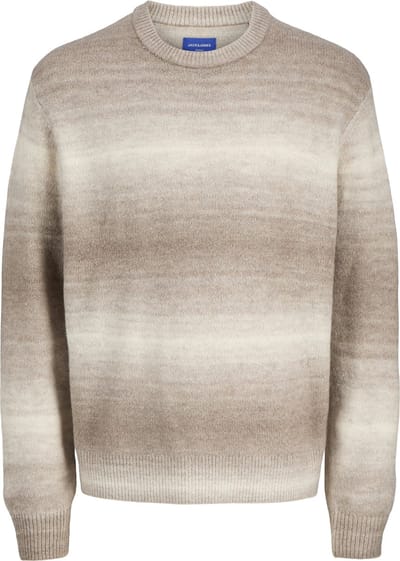 JACK&JONES - JORMEADOWS KNIT SPACE DYE CREW NECK - Heren - Gebreide truien