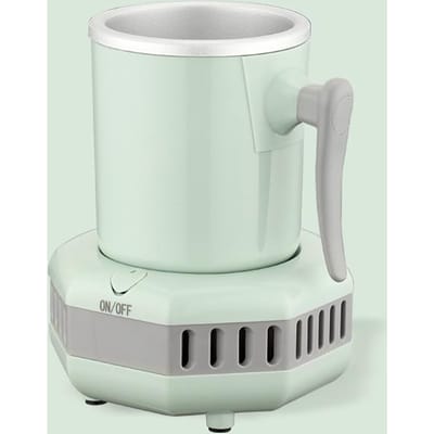 Tasse Refroidissement Rapide Machine à Boissons Activité Extérieure Mini Bureau Voiture Maison Réfrigérateur Vitesse Extrême Gadgets de Cuisine Instantanés Légers AU vert