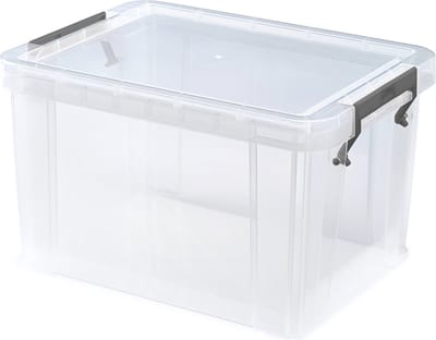 Whitefurze - Allstore Opbergbox Afsluitbaar 5 liter - Polypropyleen - Transparant
