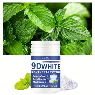 Teeth Whitening - 2 stuks , Tandpasta Poeder met Extra Whitening – Natuurlijk Tandpoeder voor Witte Tanden – Diepe Reiniging & Glazuurherstel – Fluoridevrij Tandbleekmiddel op Basis van Hydroxyapatiet