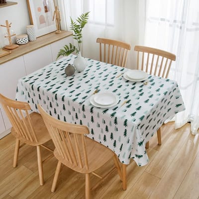 Dailygoods- Tafelkleed Waterdicht - Tafelkleed Afwasbaar - Tafelkleed Katoen - Tafelkleed Plastic - Tafelkleed Rond 70 x 70 cm - Elegant Design - Tafelbedekking