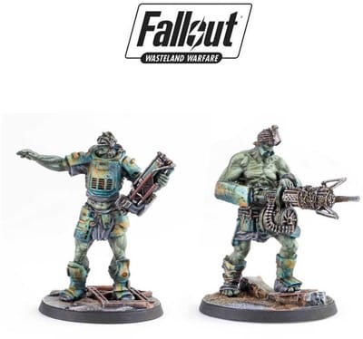 Fallout: Wasteland Warfare - Super Mutants: Overlord and Fist - Uitbreiding - Modiphius Entertainment - Ongeschilderd