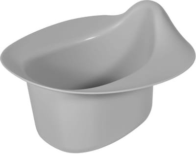 Kindsgut - Plaspotje - Voor Baby’s & Zindelijkheidstraining - Donkergrijs - Ergonomisch ontwerp - Eenvoudig schoon te maken