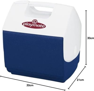 Kleine Koelbox voor EHBO en Sportblessures - Ijsbox Blauw 6 Liter
