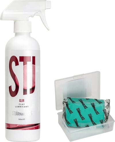 STJÄRNAGLOSS - Glir Clay Lubricant + Lera Claybar