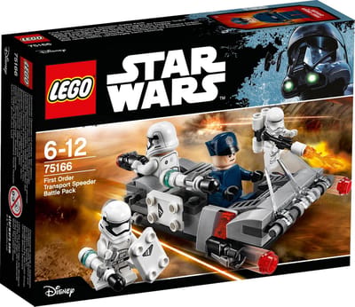 LEGO Star Wars First Order Transport Speeder Battle Pack 75166