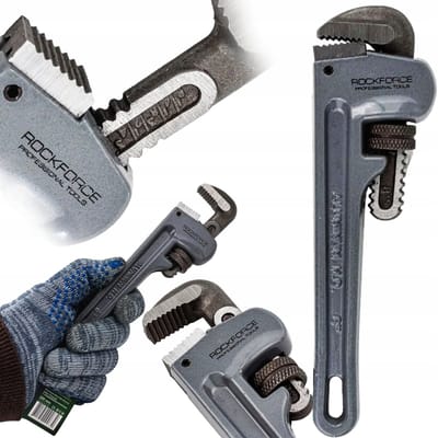 Rockforce - Verstelbare Pijpsleutel - 8 inch - 25 mm - Ergonomisch
