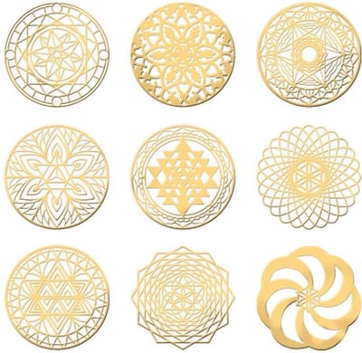 Dailygoody - Heilige Geometrie Stickers - DIY Scrapbook Decoratie - 9