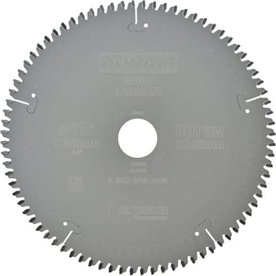 DeWalt DT4286-QZ - Cirkelzaagblad - 216mm - 30mm - 80 Tanden