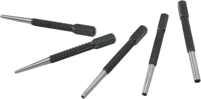 Nail Punch Set - Markering Gereedschap - Materialen Markeren - Gehard Staal - 5 Stuks - One Color
