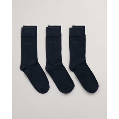 Gant Sokken Soft Cotton Socks 3Pack Marine / male