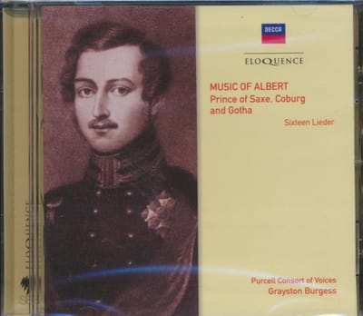 Music Of Albert: Prince Of Saxe Coburg &Amp; Gotha