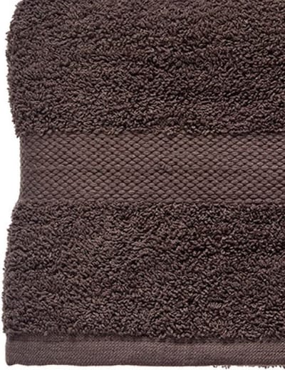 Berilo Handdoek 70 X 130 Cm Katoen Grijs