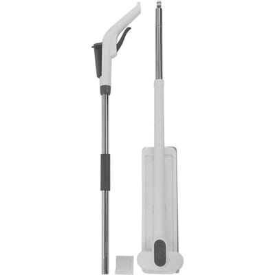 2 in 1 Spray Mop Handenvrij Wassen Platte Mop Nat Droog Vloermop Huishoudelijk Reinigingsgereedschap 36CM Paneel 36CM Panel white
