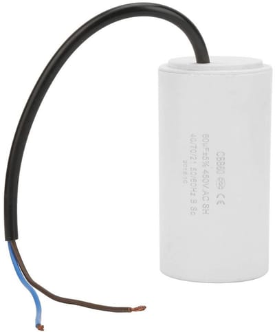 Dailygoody - Motor Run Start Condensator - 60uf - Hittebestendig - Draagbaar - AC Condensator - Voor Luchtcompressor - CBB60 Model