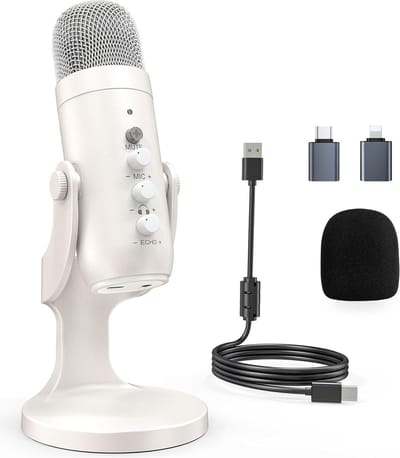 Lexium Podcast starterset - Podcast set - Podcast starterpack - Podcast studio - Podcast microfoon