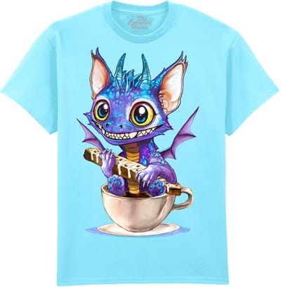 Draak Espresso Dragon The Coloured House T-shirt S