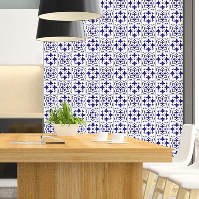 Zelfklevende tegelmuurstickers voor keuken en badkamer - 60 ALMA tegelstickers - 60 stickers 20x20cm