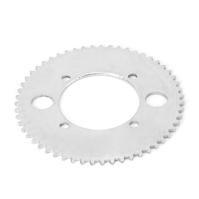 Pignon de chaîne arrière 25H 55T 2,126 pouces compatible avec le scooter électrique Razor E300 n° 25 white