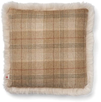 Sheepskin House - Eenzijdig Schapenvacht Kussen - LW - 52x52 cm