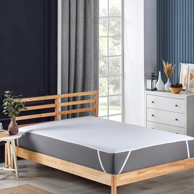 Mattress protector 200 x 200 cm, washable incontinence pad, mattress cover, moisture protection