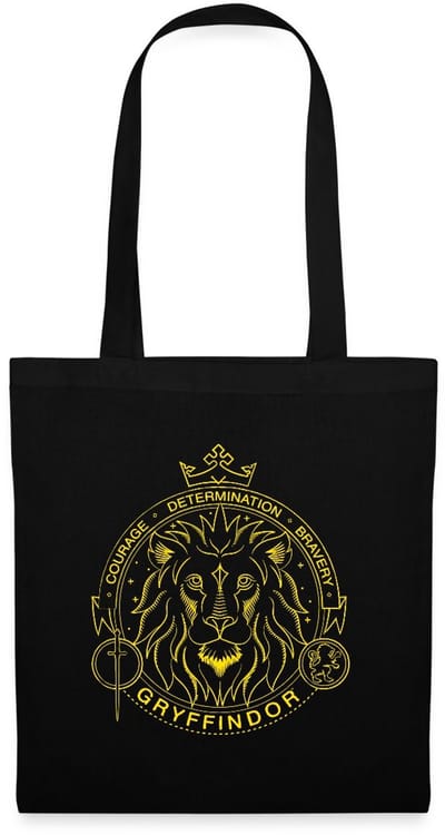Harry Potter Griffoendor Lineart Tas Van Stof Schoudertas