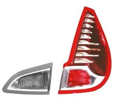 VanWezel 4380936 - Verre extérieur feu arrière droit pour Renault Scenic de 04/2009 à 2016