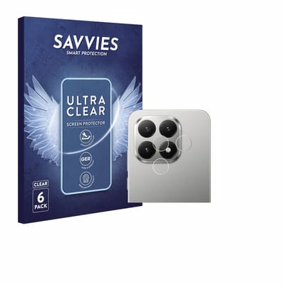 Savvies - Screenprotector voor Xiaomi 15T (ALLEEN Camera Lens) - Folie Beschermfolie transparant 6 Stuks