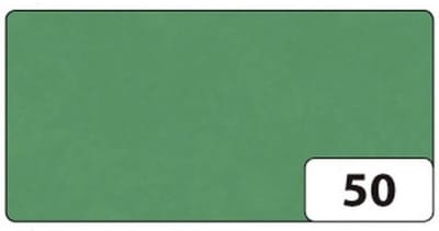 Folia vliegerpapier creatief papier 20 rollen 70x100 cm donkergroen.