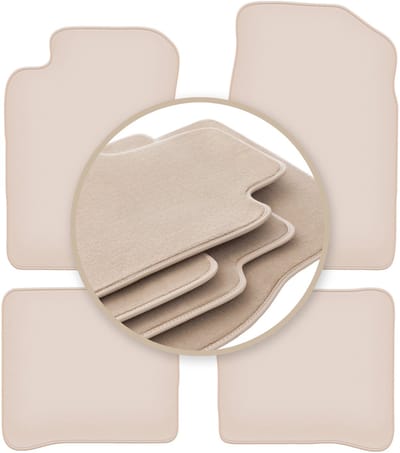 PREMIUM beige matten voor: Toyota Carina E stationwagen, sedan 1992-1998