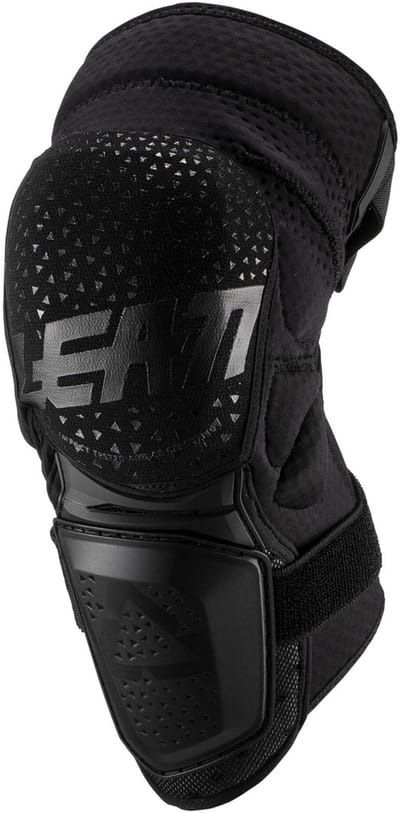 Leatt 3DF Hybrid Zwarte Motocross Kniebeschermers -