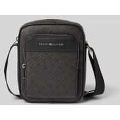 Tommy Hilfiger Flag Monogram Mini Crossover Black Size: OS | Bags Outlet | Heren | Zwart