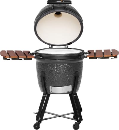 Mustang Kamado L 21" - Barbecue - Houtskool - 93 kg  - Grijs - Grilloppervlak 47 cm