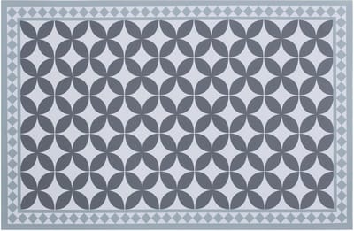Rechthoekige placemat mozaiek - vinyl - 45 x 30 cm - Onderleggers