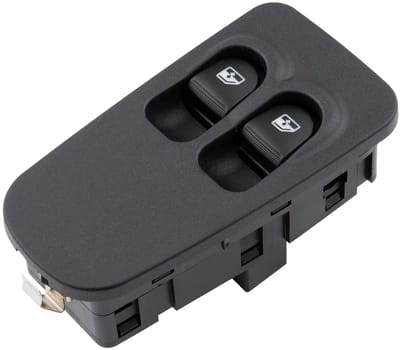 Raambediening Schakelaar - Ruithendel Paneel - Auto Interieur - Paneelmontage - 14 cm - Zwart